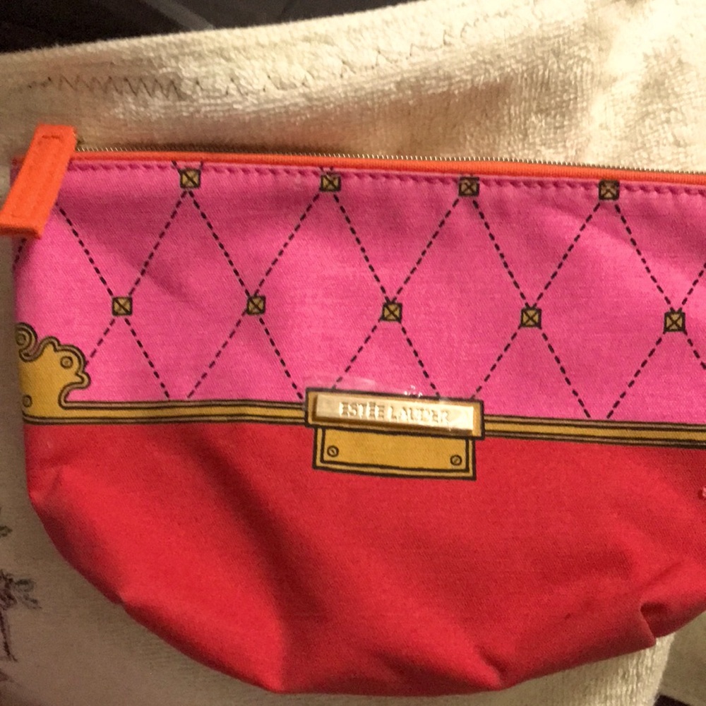 Estée Lauder makeup bag